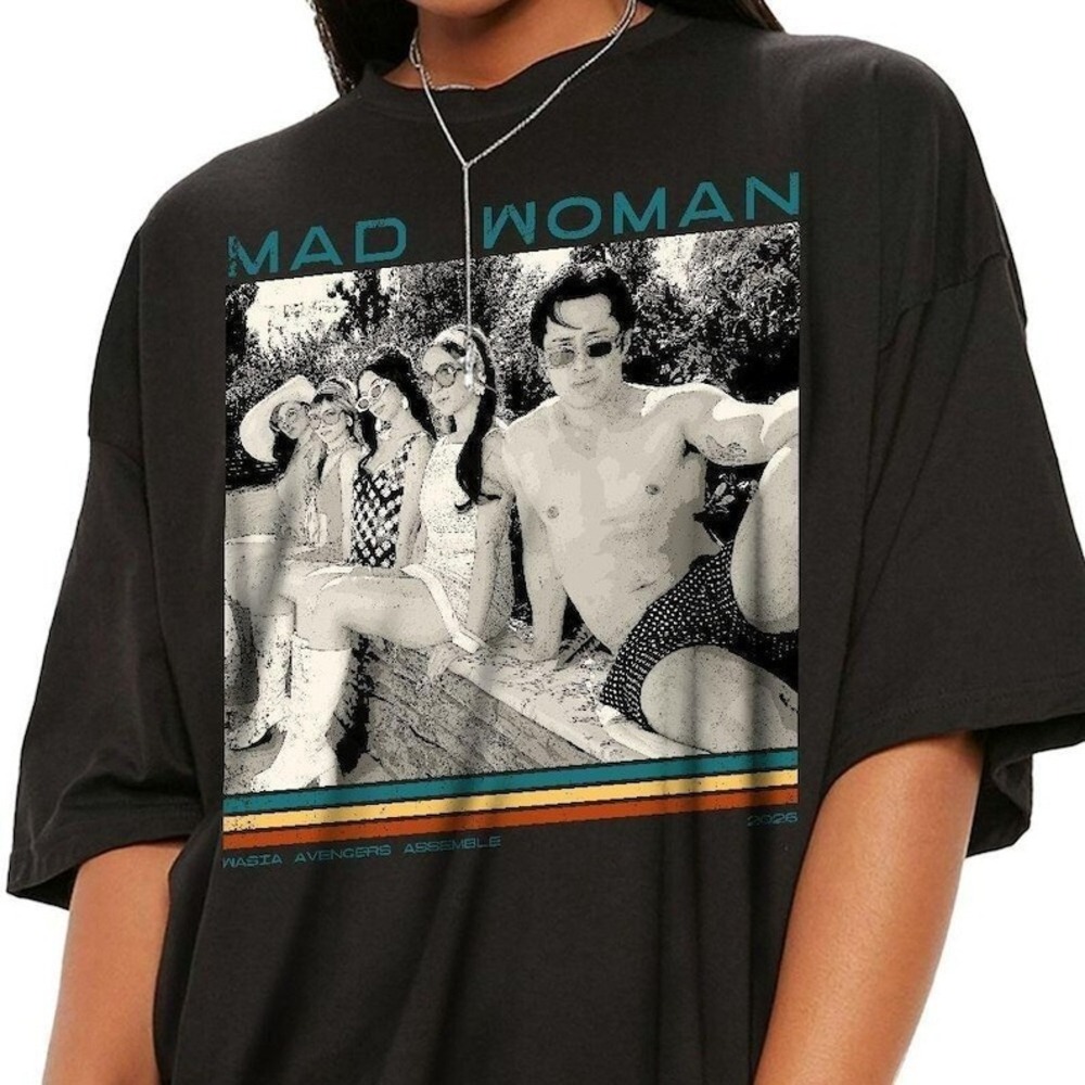 Mad Woman Shirt, Hudson William Lola Tung Megan Alisa Liu